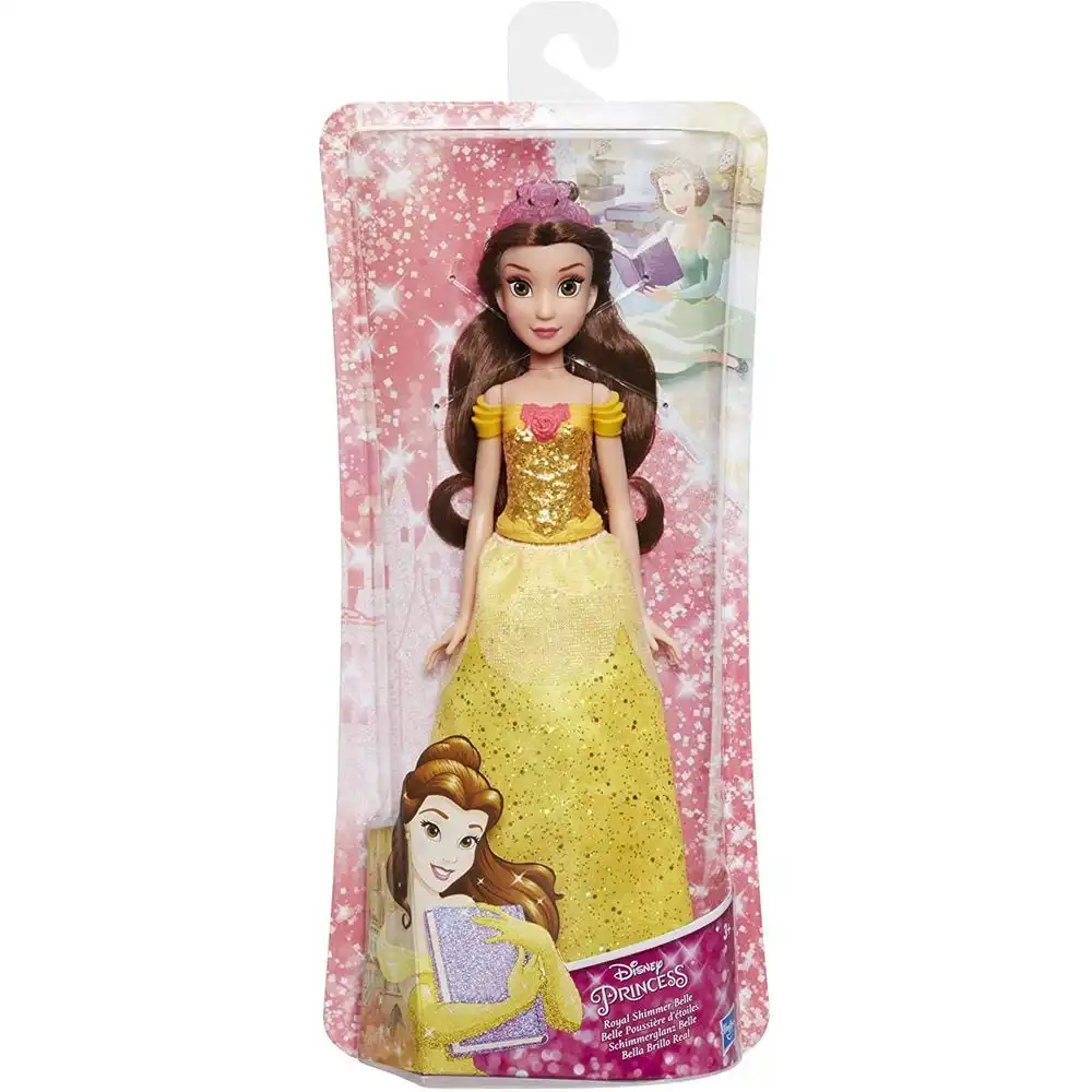 Disney Royal Princess Shimmer Belle Doll - E4162AS00