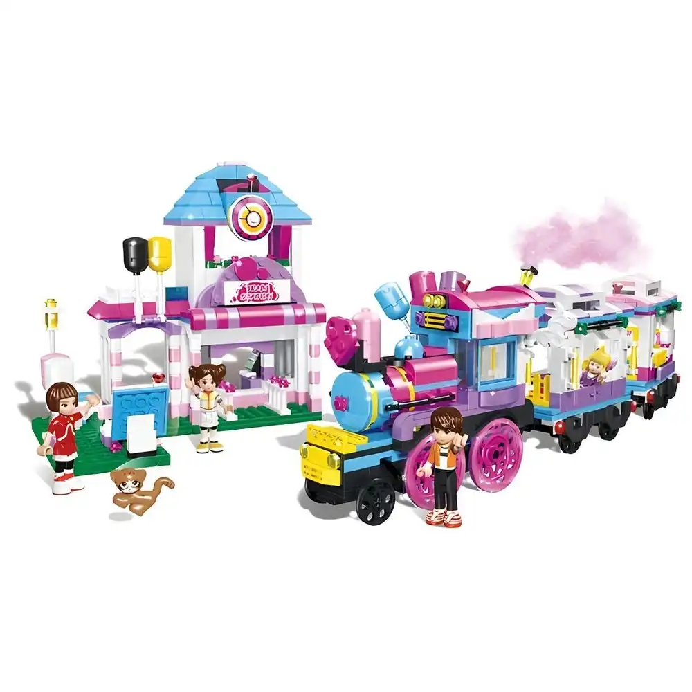 Dream Town Dream Parade Train Blocks 930 Pieces - 20391
