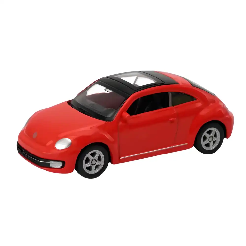 Welly - Volkswagen The Beetle 1/64 Diecast Model - Red - 52323