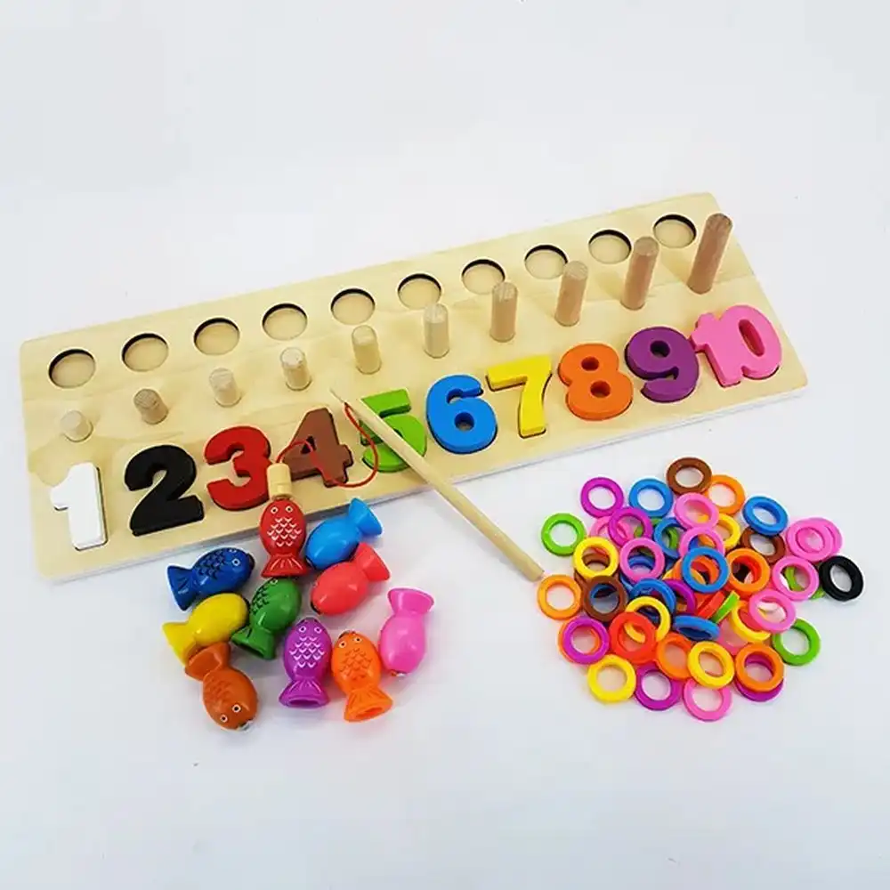 Digital Dishing Log Board 3 in 1 For Match Colours And Count- TOY332