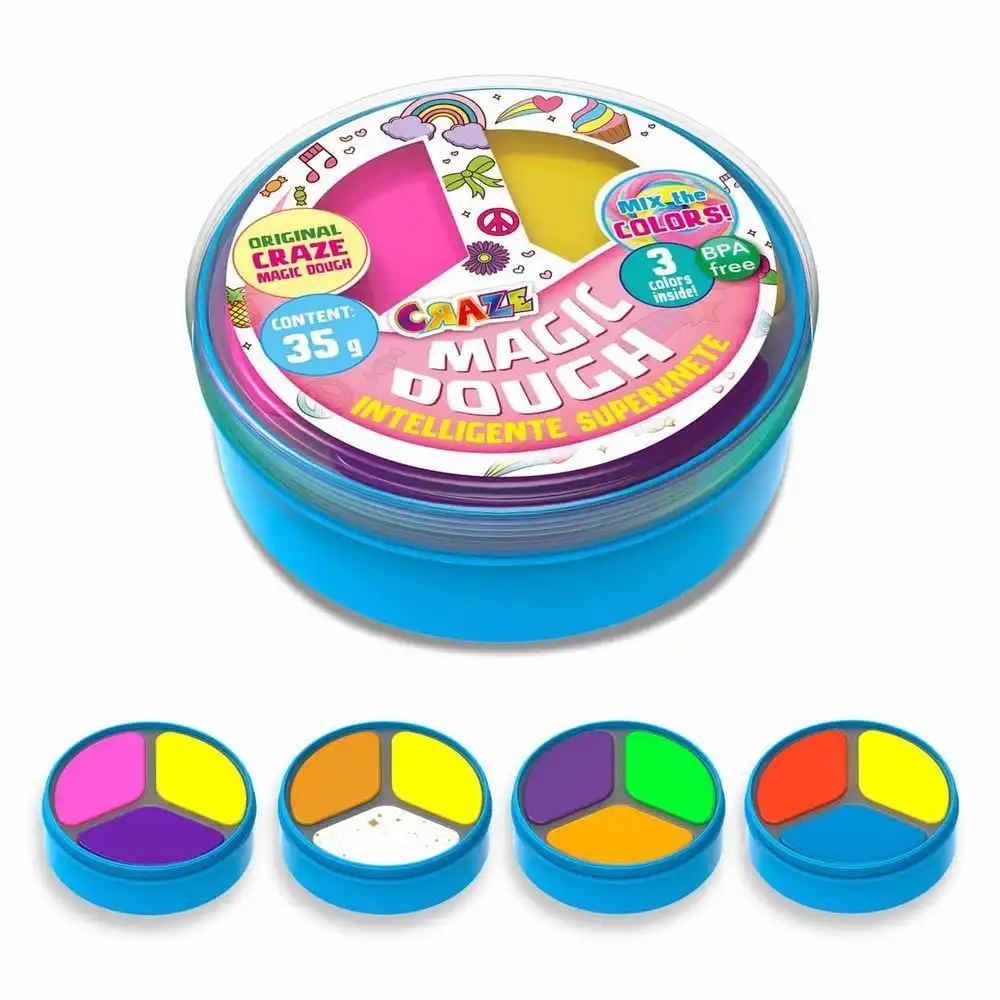 Craze - Magic Dough 3 Colors Inside - 15391