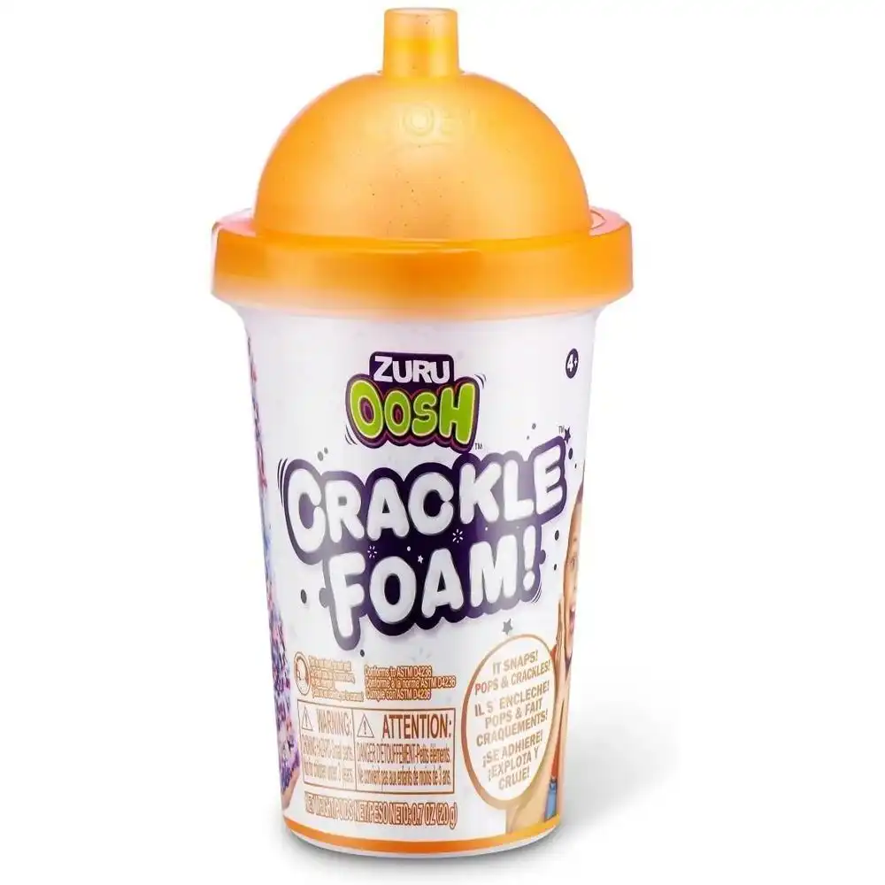 Zuru - Oosh Crackle Foam - Orange - 8678