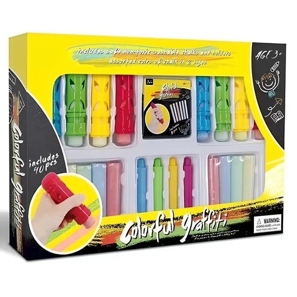 Colorful Graffiti 40 Pieces - HT8520