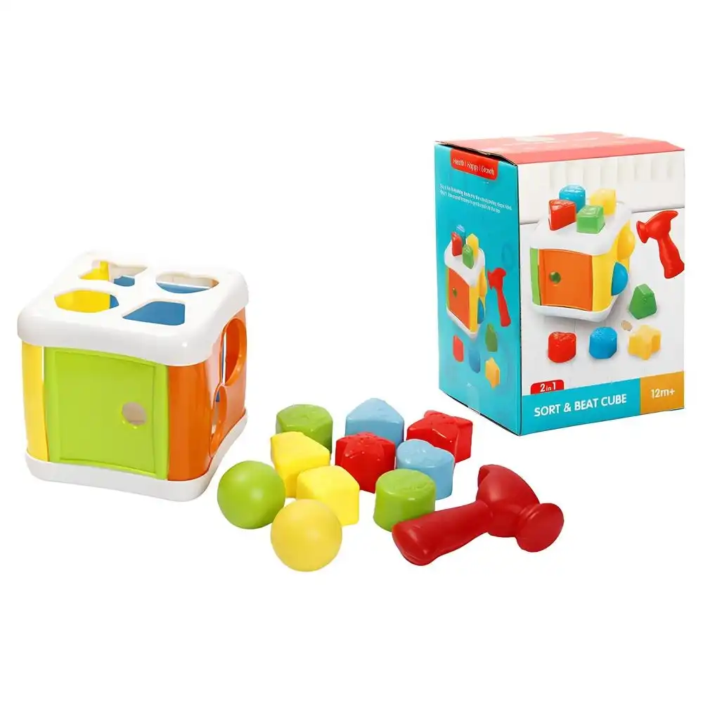 Sort and Beat Cube Learning Toy - 16403