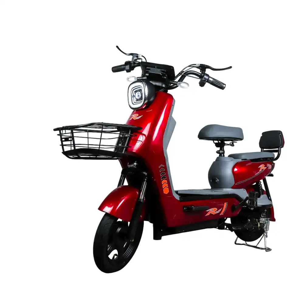 Shenniu Electric Ride-on Scooter 14 Inch Tires 48V 12A 350W - Red - SHN-WS