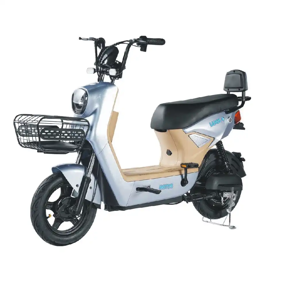 Ideal Electric Ride-on Scooter 14 Inch Tires 48V 12A 500W - Grey - IDL-WS5