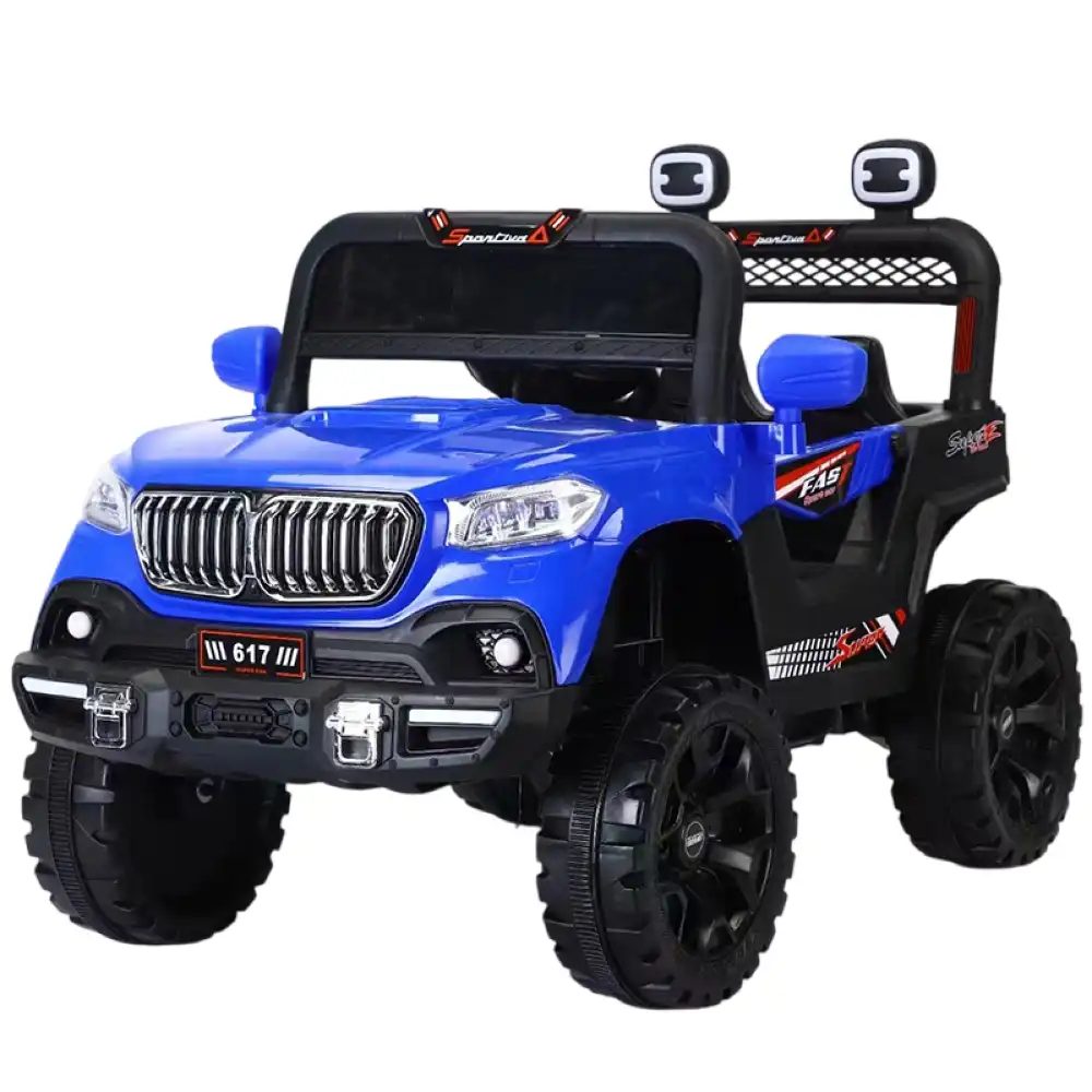 BMW Electric Rides on Car for Kids with Remote Control - Blue - 617