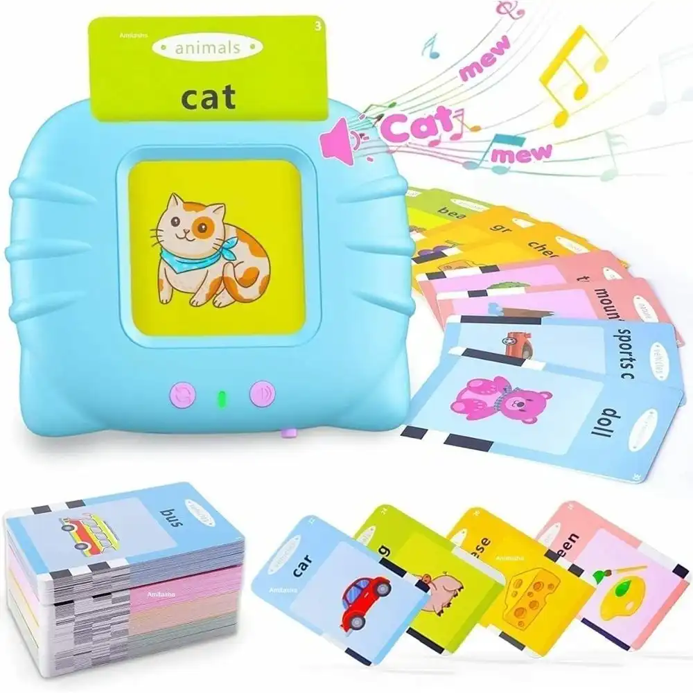 Early Educational Cards Reader English - Blue - EN15