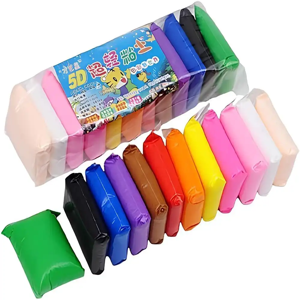 Magic Clay Set For Kids 12pcs - 5995