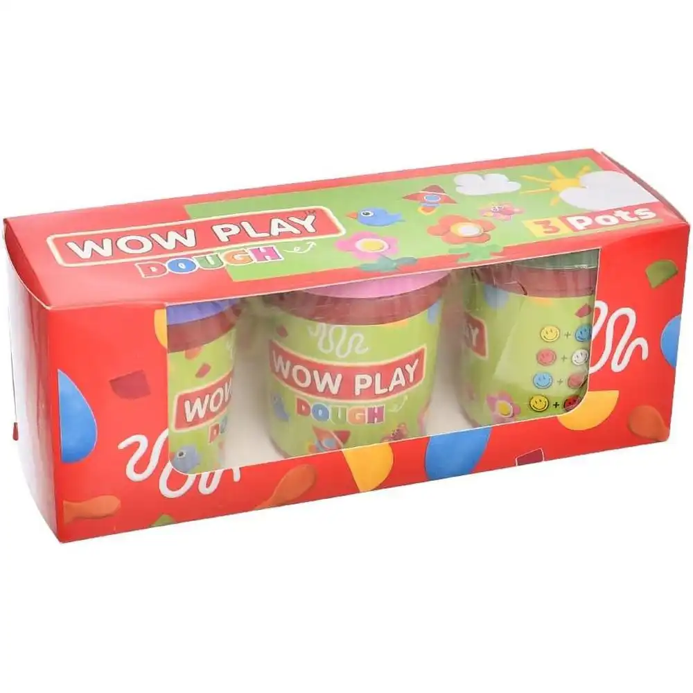 Wow Play Dough 3 Pots - 58098