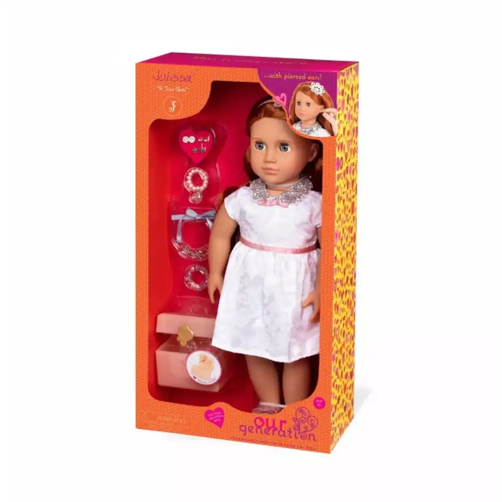 Our Generation - Julissa Fashion Doll 18 Inch with Jewellery Box - BD31277Z