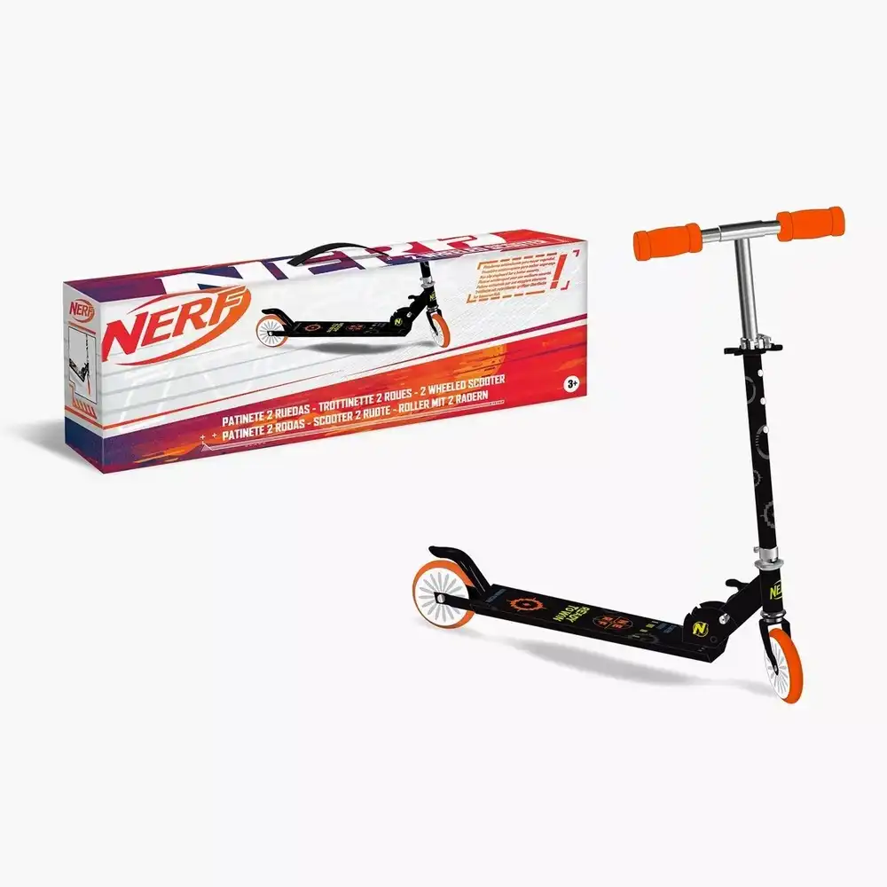 Nerf 2-Wheeled Adjustable Handlebar Scooter Multicolor - 2WS-NRL-101 V2