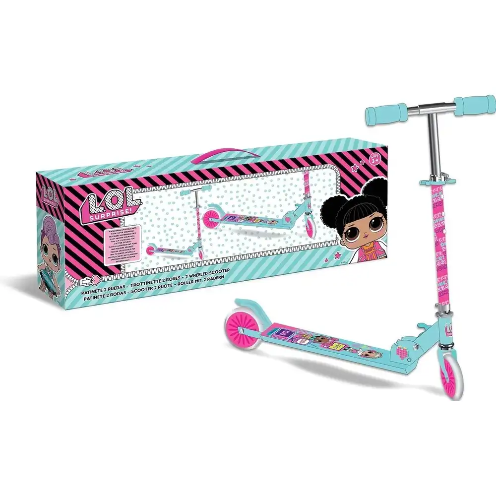 LOL Surprise! 2 Wheeled Adjustable Hand Scooter - 2WS-LOL-103