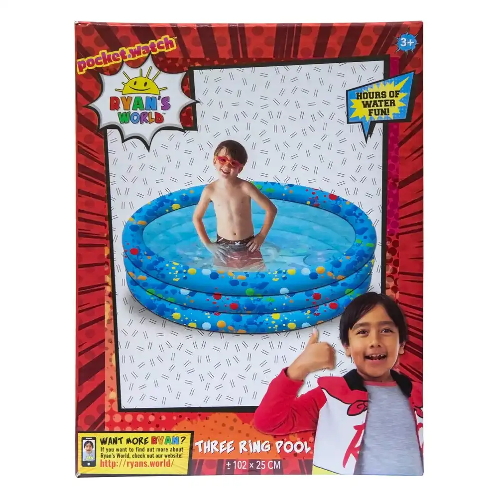 Ryan's World Round Swimming Pool 102x25 cm - INF-SB-06