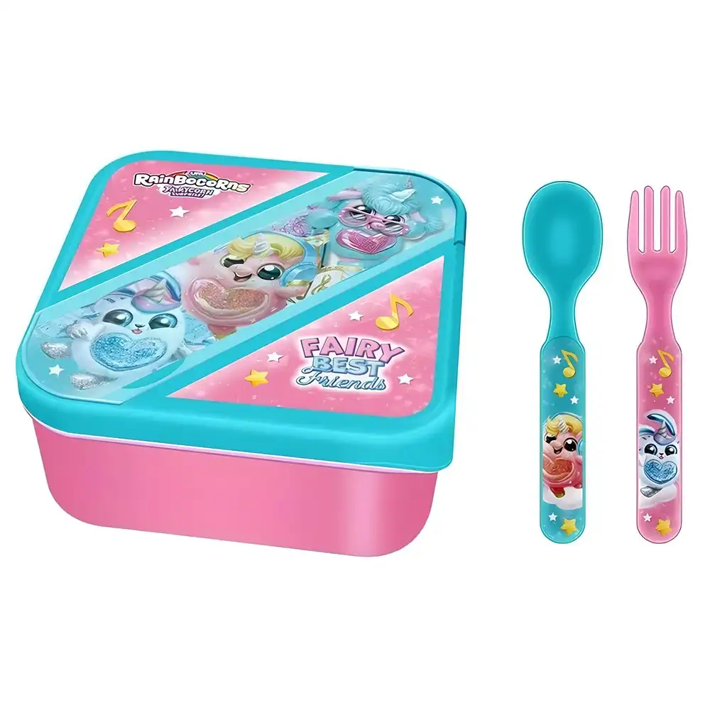 Zuru - Rainbocorns Fairycorn Lunch Box with Cutlery - 112-63-08