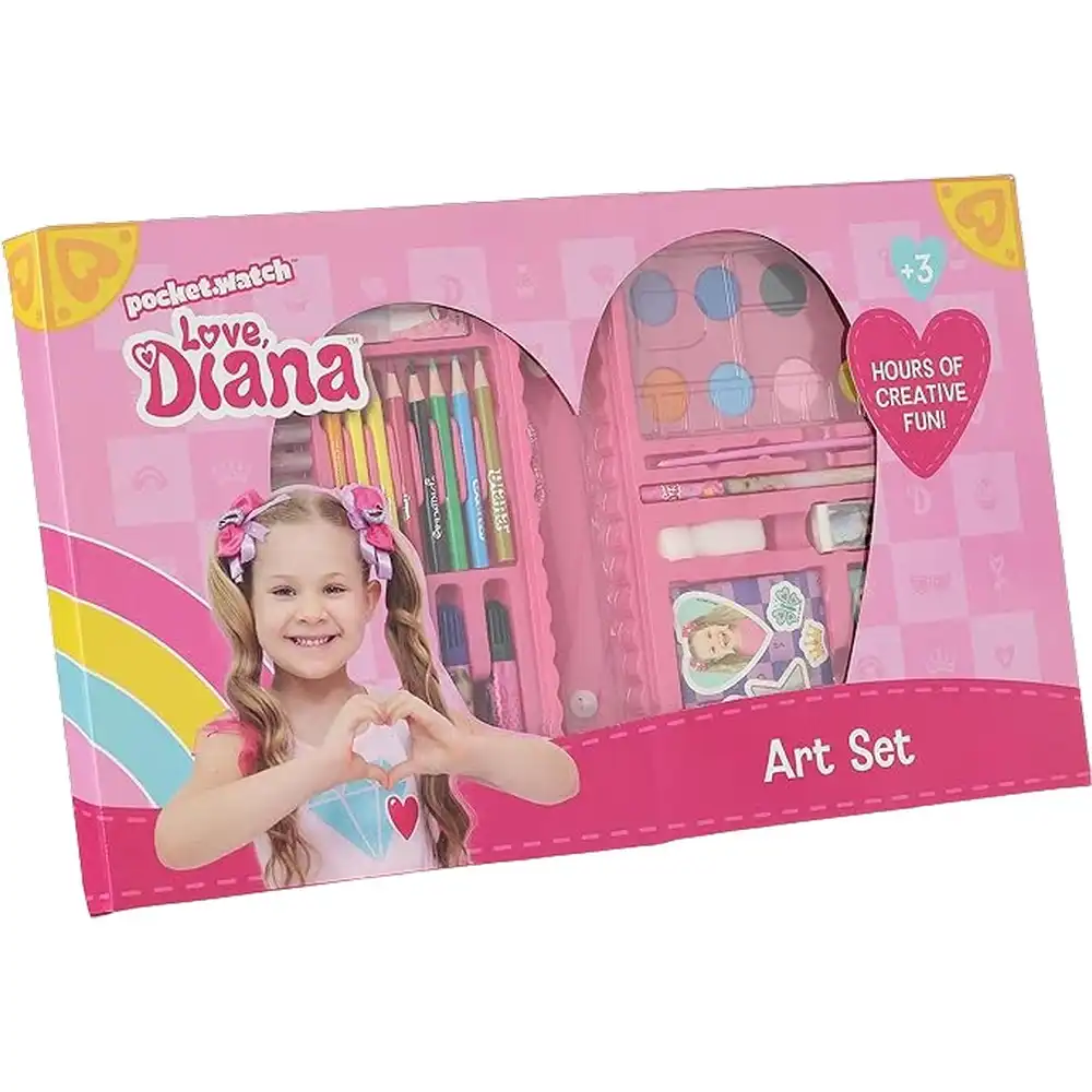 Love Diana - 52 Pieces Art Set - FK-DIAN-2201