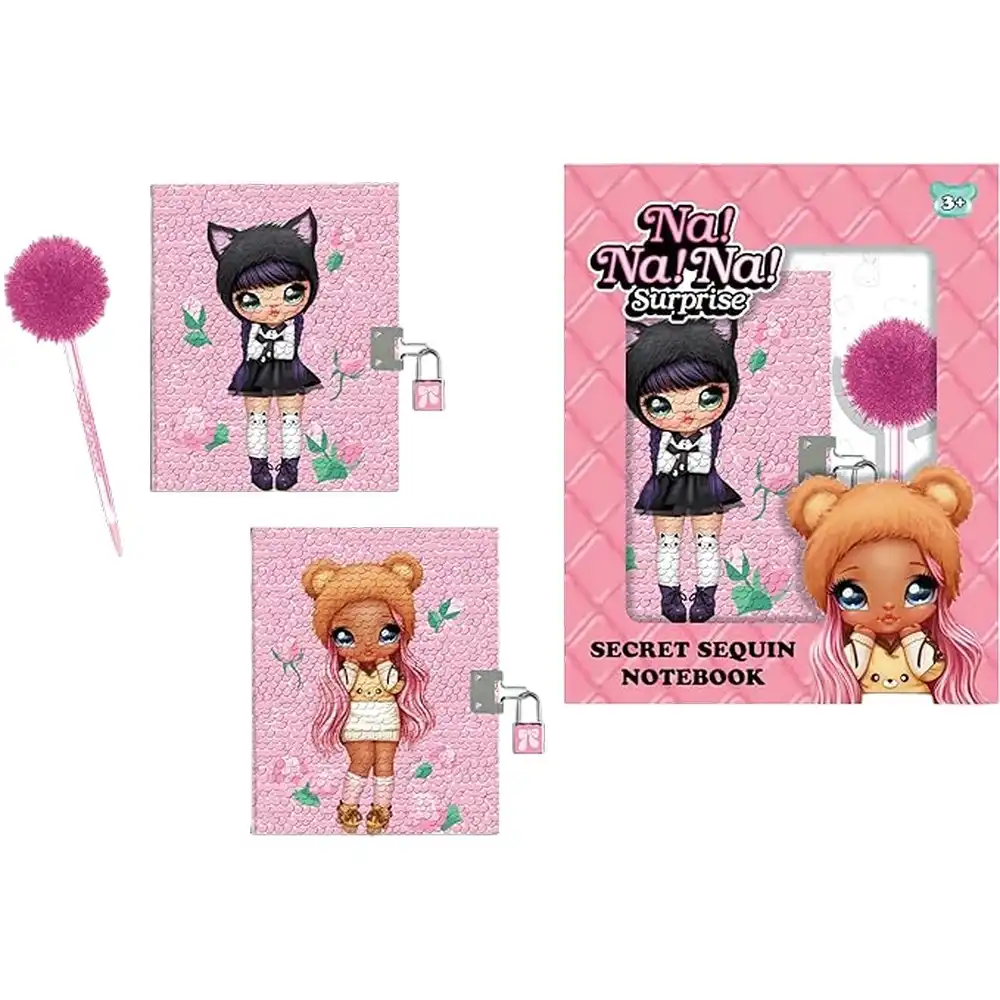 Na!Na!Na! Surprise Secret Sequin Notebook
