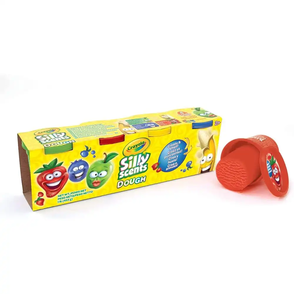 Crayola - Silly Scents Dough 4 Pots - ‎A1-2150