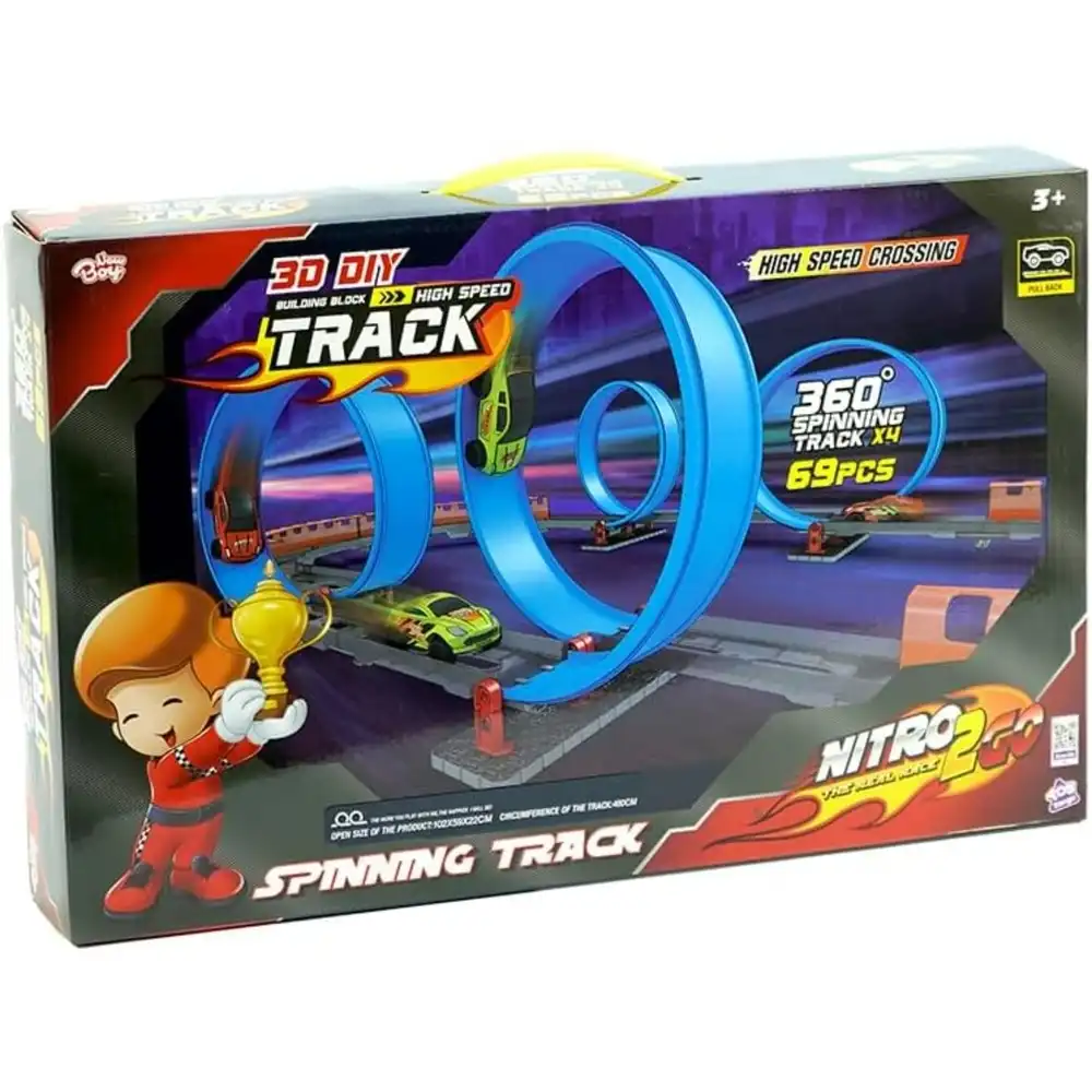 Nitro2Go Spinning Track 69 Pieces - N2G-698048