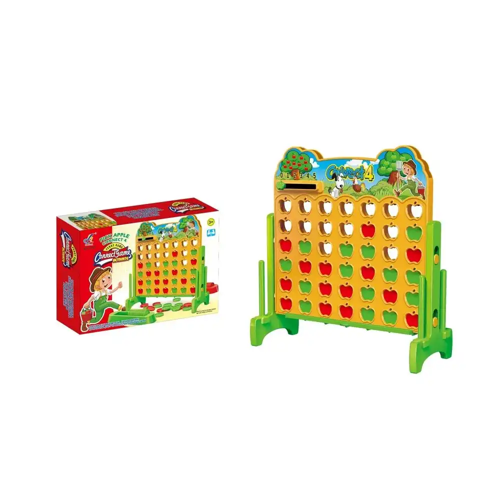 Connect 4 Game Apple Shape - 3788