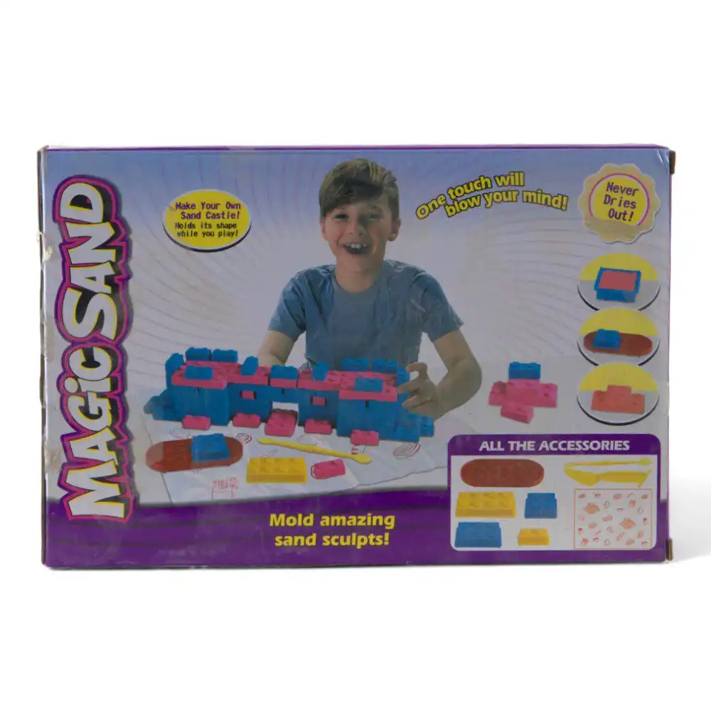 Magic Sand Building Blocks with Sand Sculpts 500gm - 882-162