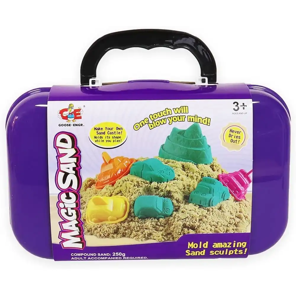 Magic Sand Mold Amazing Yellow Sand Sculpts 250g - ‎882-202