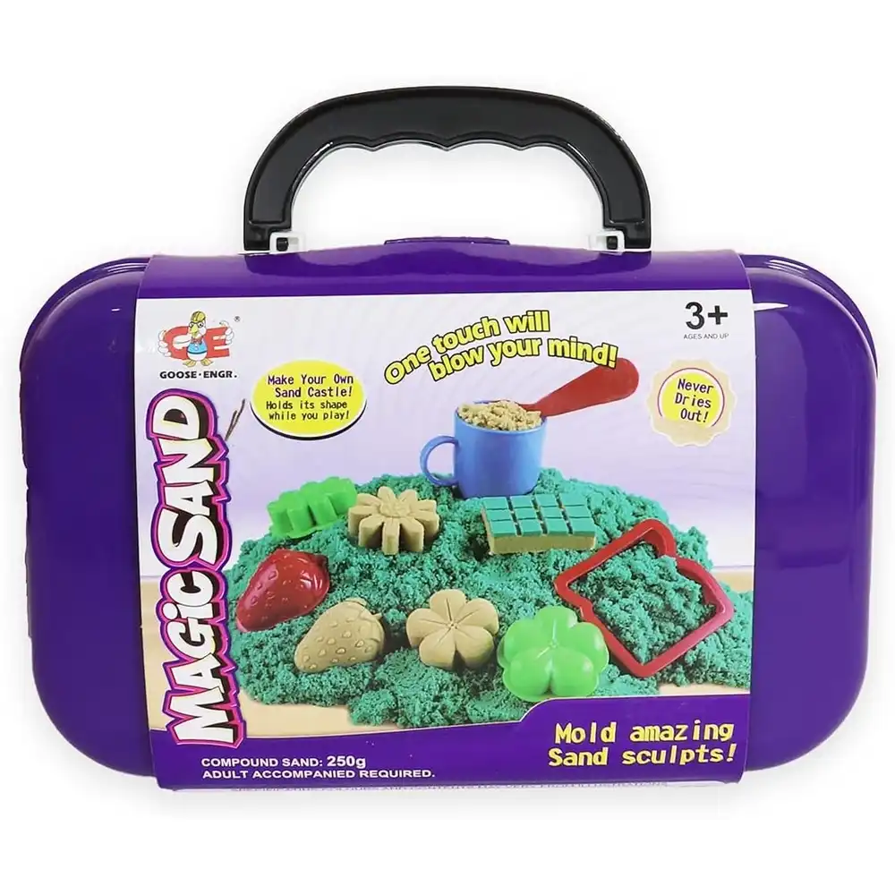 Magic Sand Mold Amazing Green Sand Sculpts 250g - ‎882-204