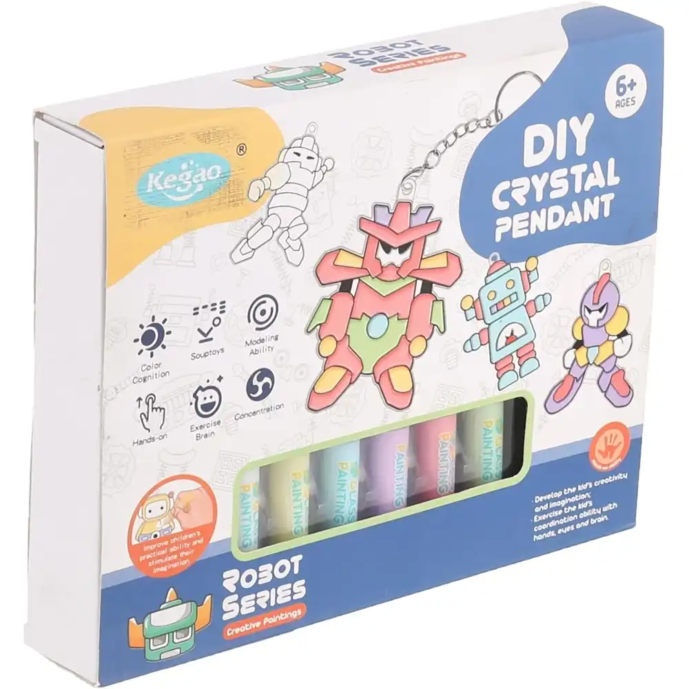 DIY Crystal Pendant Robots - 708-100