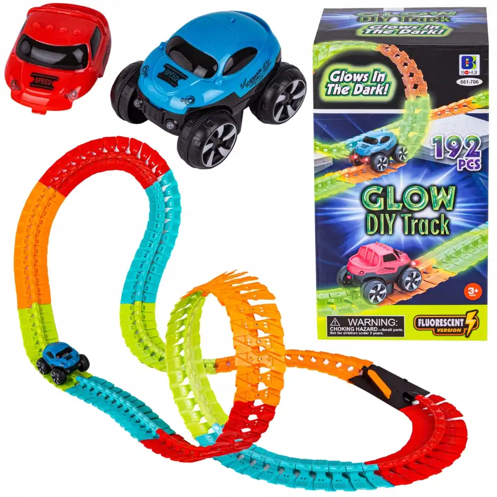Glow DIY Track Set 192 Pieces - 661-706
