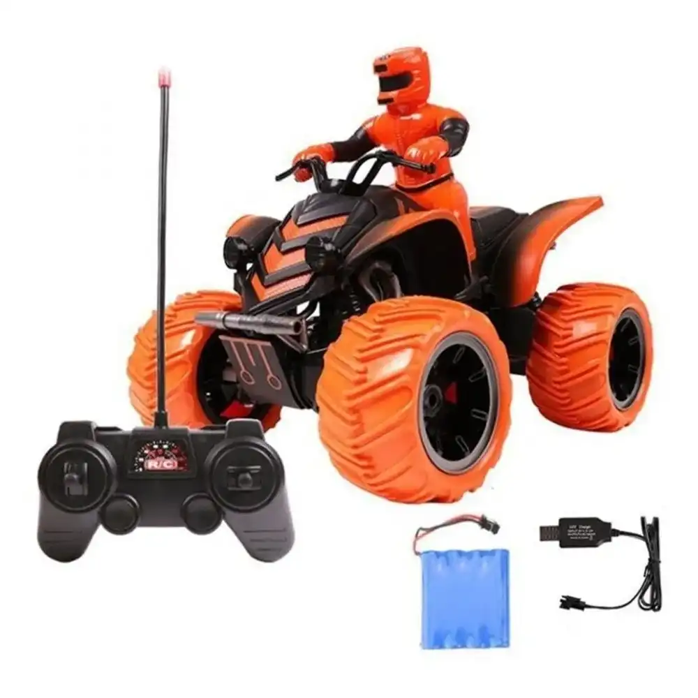 Cross Country 2WD Rally Car 1/10 with Remote Control - Orange - HB-YY1002