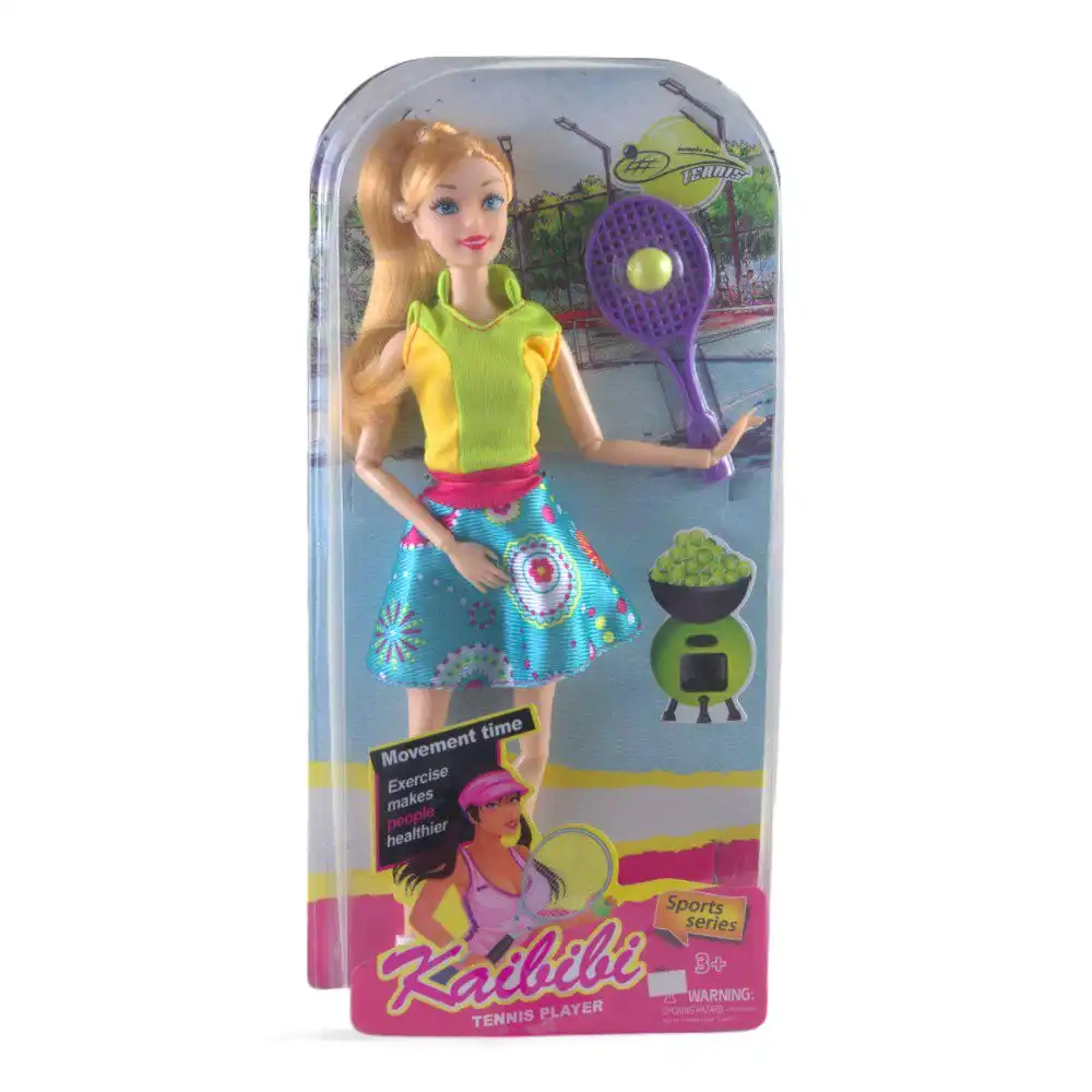 Kaibibi Tennis Player with Accessories - BLD140