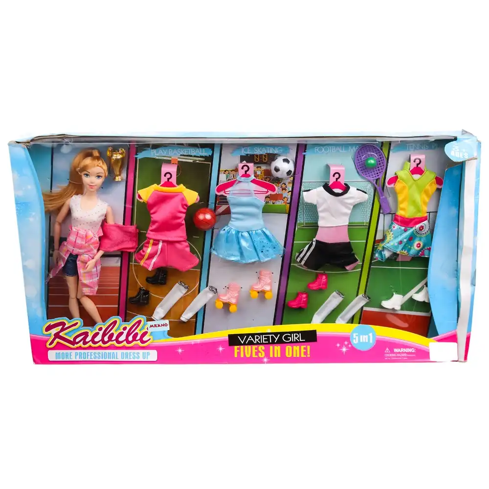 Kaibibi - Variety Girl 5 in 1 Sports Uniforms - BLD122