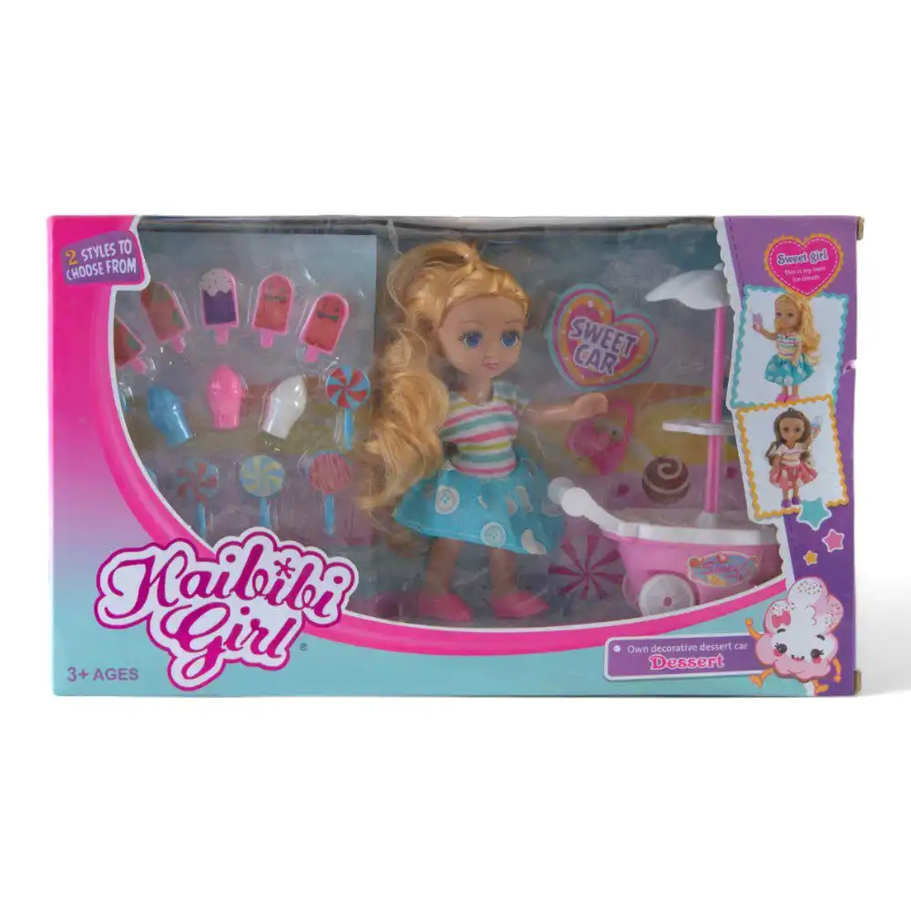 Kaibibi Girl Dessert Car with Accessories - BLD220