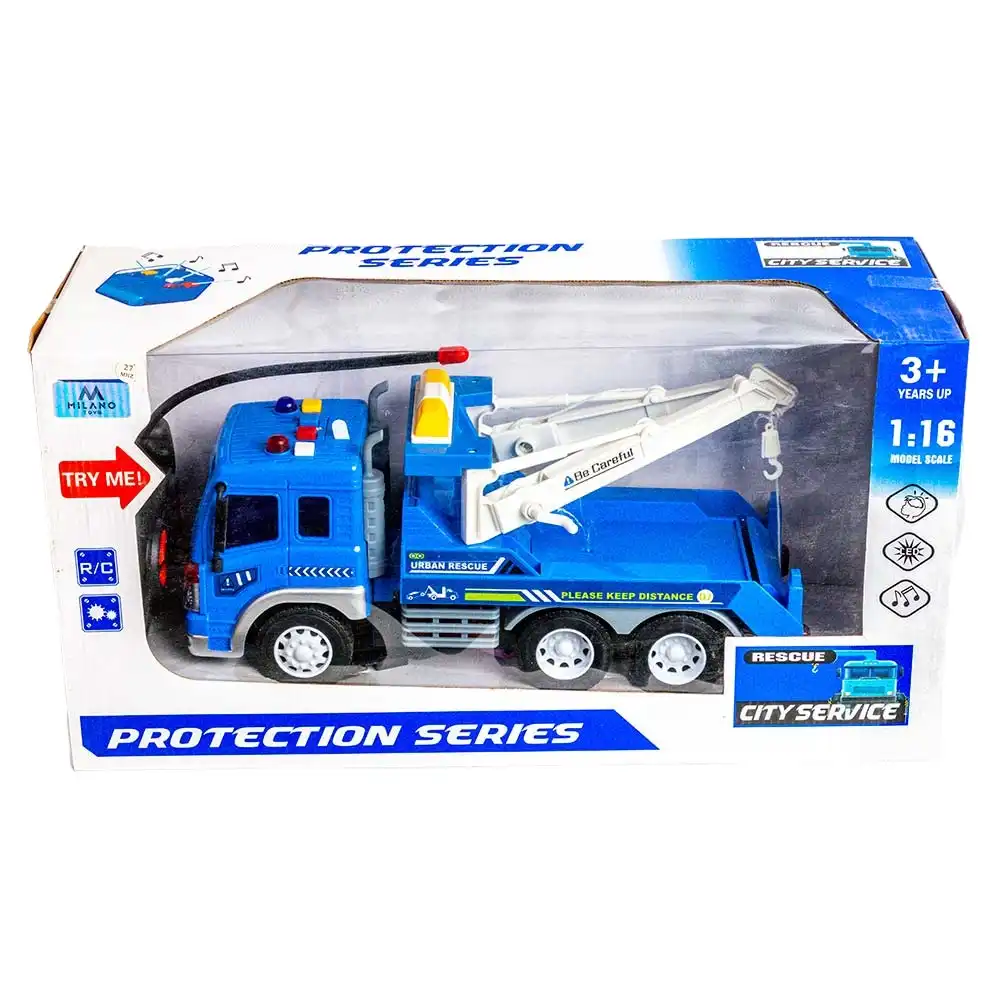 Crane Truck Protection Series 1:16 City Service with Remote Control - SY755K-J08