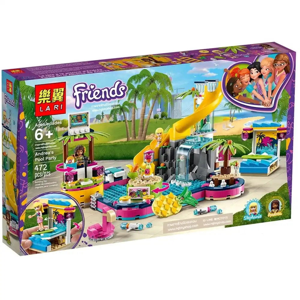 Lari Friends Andrea's Pool Party 472 Pieces - 11380