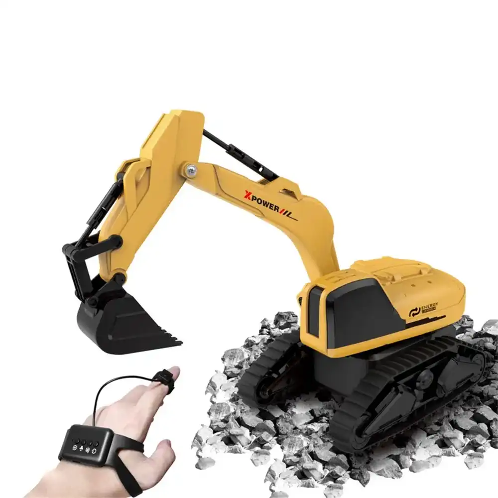 Construction Excavator Vehicle with Gesture Induction - F4