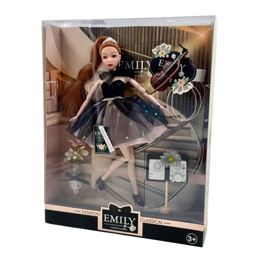 Emily Fashion Doll With Violin - QJ101C