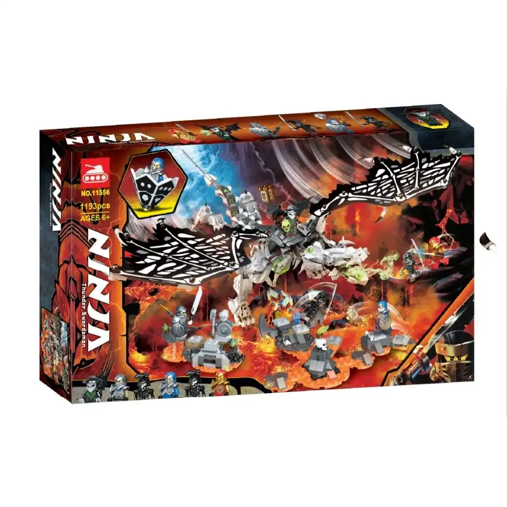 Lari Skeleton Wizard Dragon 1193 Pieces - 11556