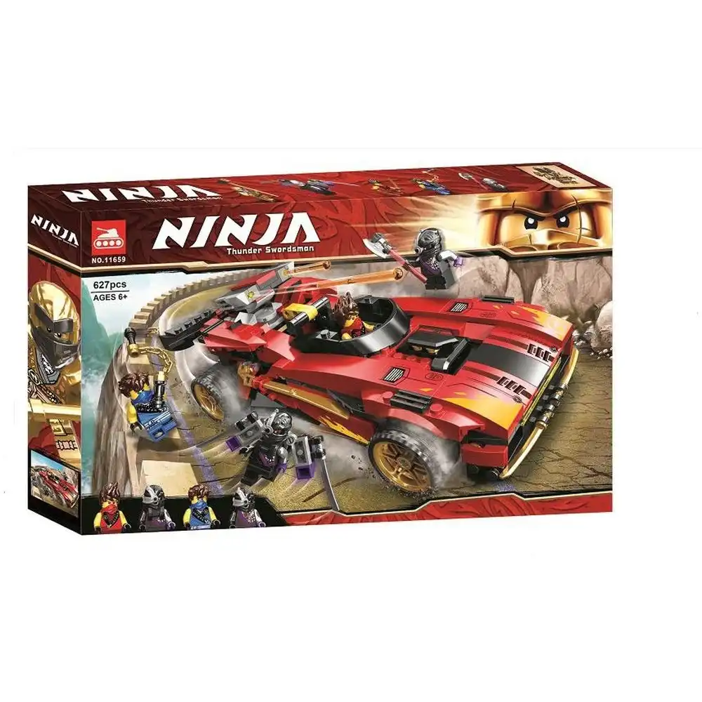Lari Ninjago Series X-1 Ninja Supercar 627 Pieces - 11659