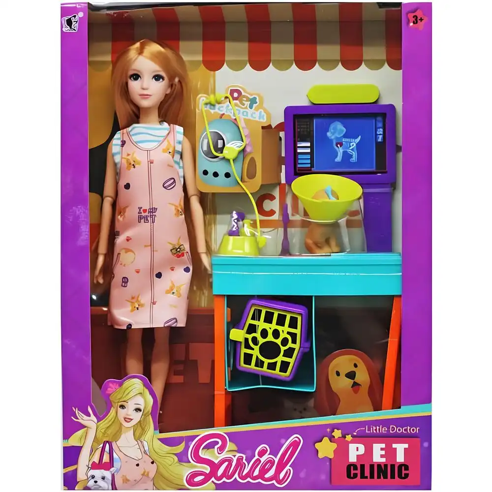 Sariel Little Doctor Doll in Pet Clinic - 91031-C