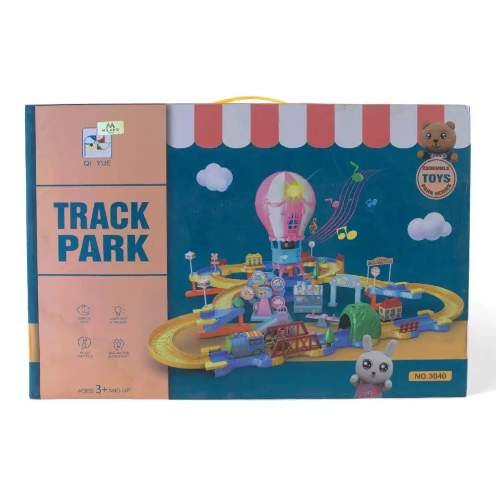 Track Park Assembly Toy with Accessories - 3040
