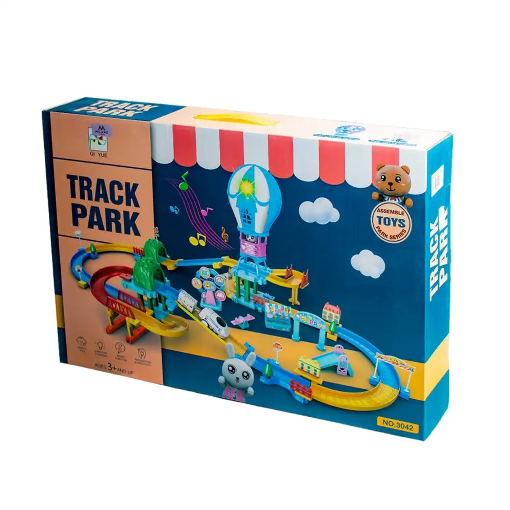 Track Park Assembly Toy with Accessories - 3042