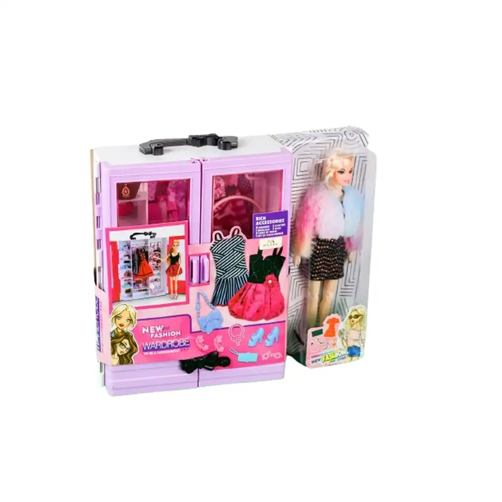 New Fashion Wardrobe with Doll and Accessories - HP-2201G