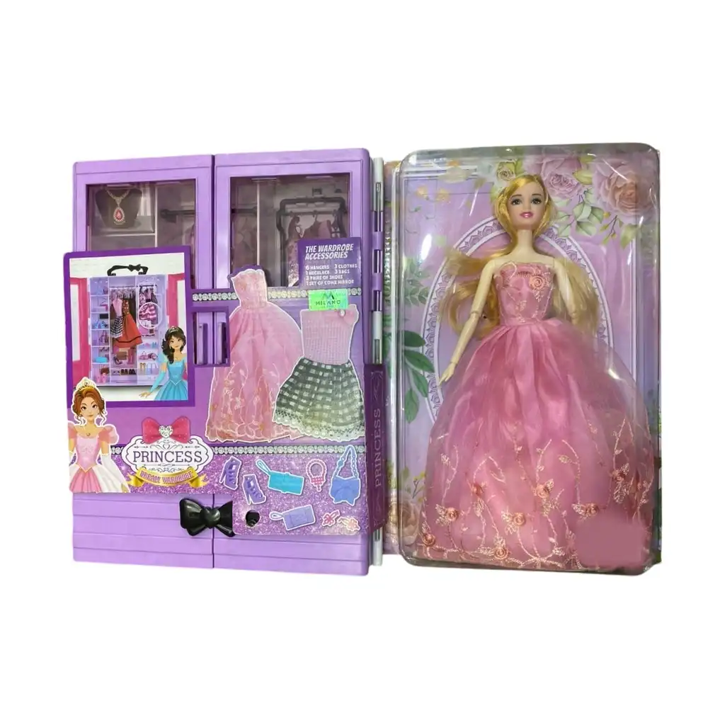 Princess Fashion Style with Dream Wardrobe and Accessories - HP-2022-1