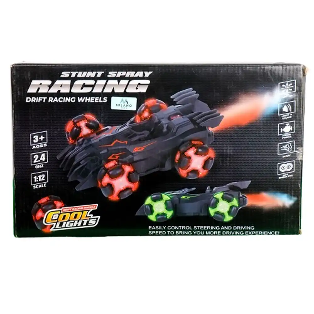 Stunt Spray Racing Wheel Car 1/12 with Remote Control - 208039S