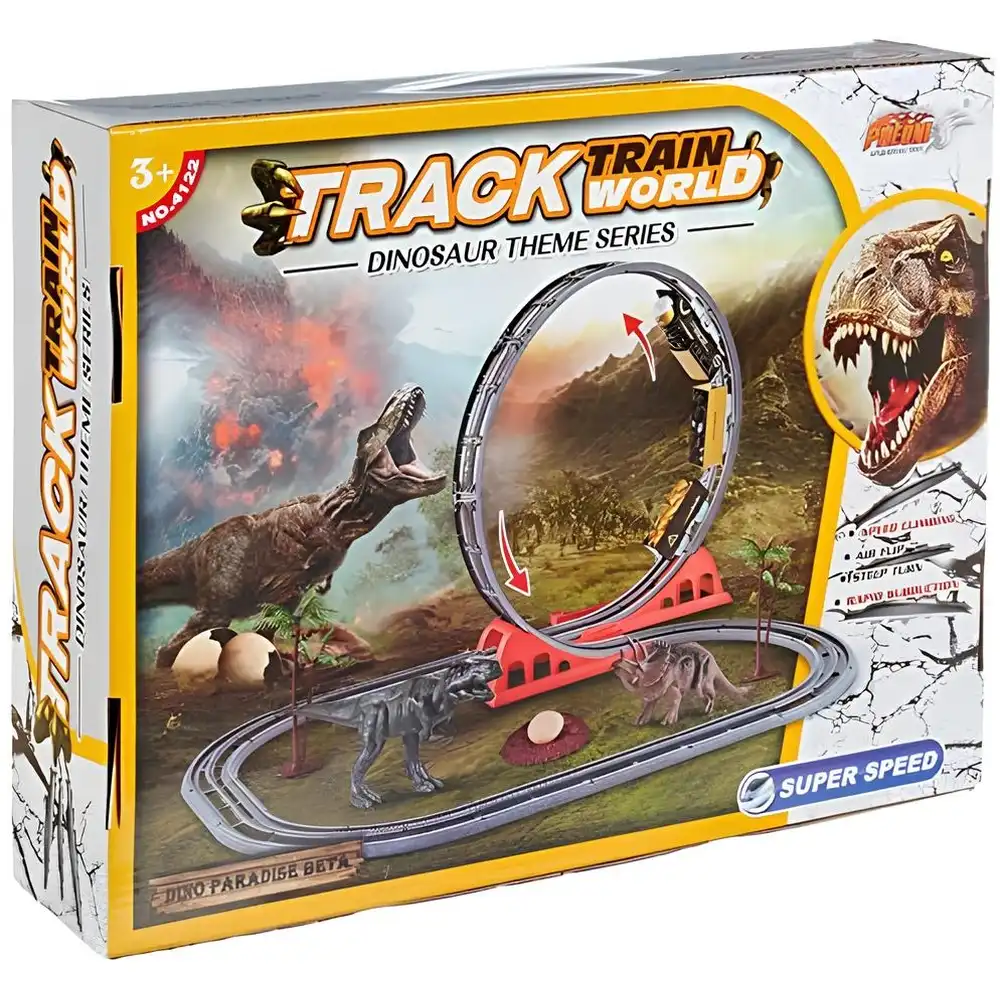 Train Track 78cm with Dinosaur Figures - 4122