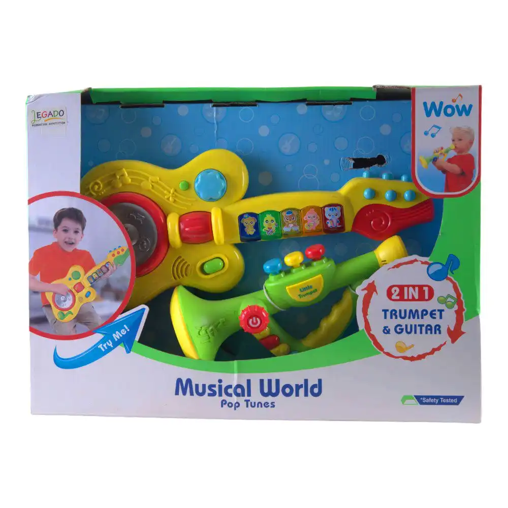 Musical world 2 in 1 Trumpet and guitar - 2816