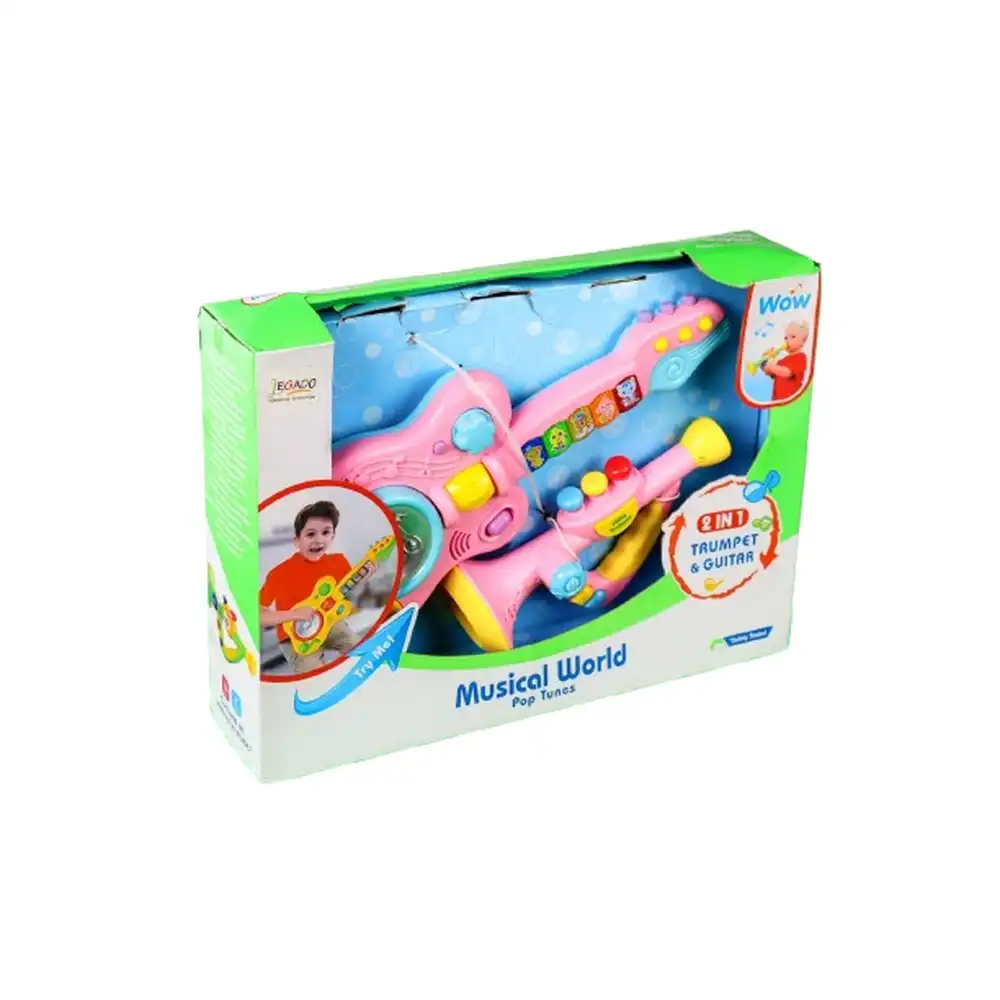 Musical World Pop Tunes 2 in 1 Trumpet and Guitar - 2816-1