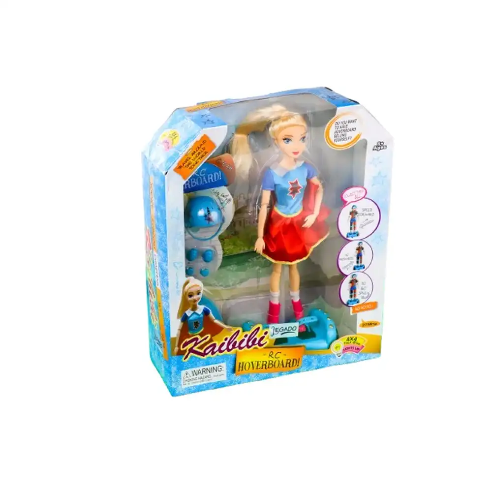 Kaibibi Fashion Doll Super Hero with Hoverboard and Remote Control - BLD108