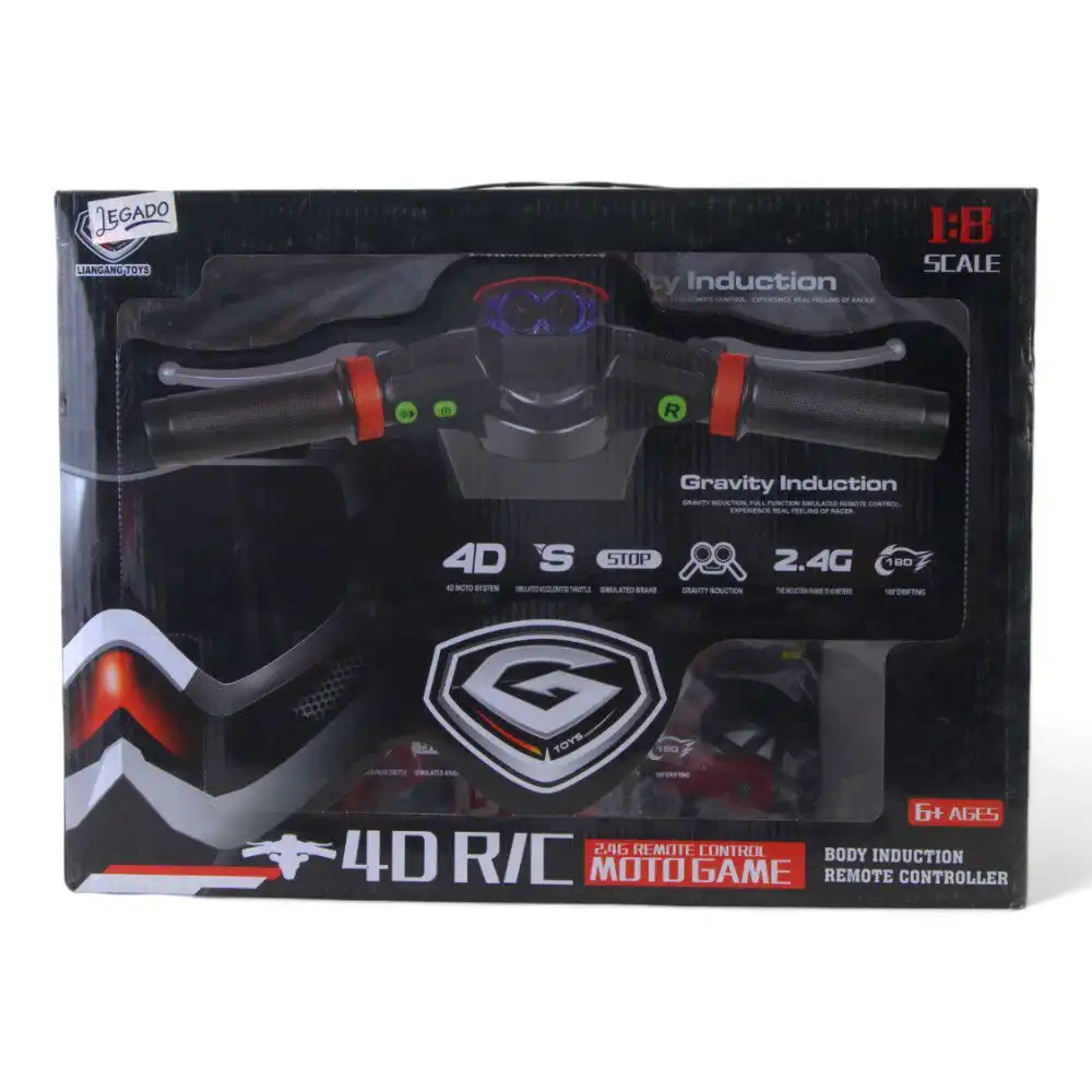 Gravity Induction 4D Moto Game 1:8 with Remote Control - A9